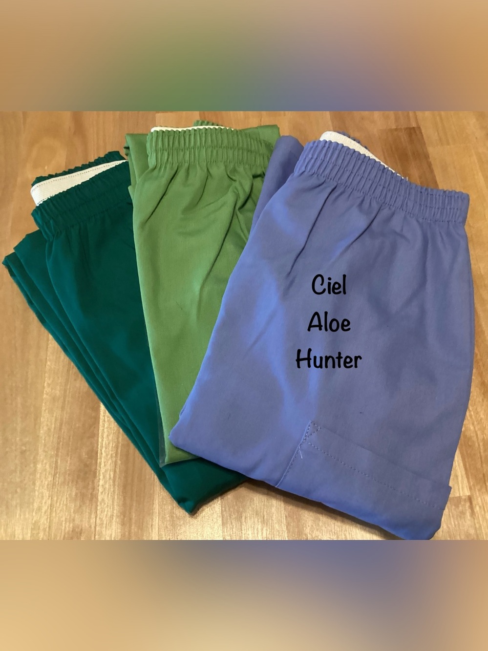 3 Pair Cherokee Workwear Scrub Pants 4200 Small Regular Length